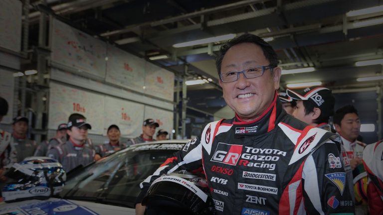 A jövő autógyártóinak üzent Akio Toyoda