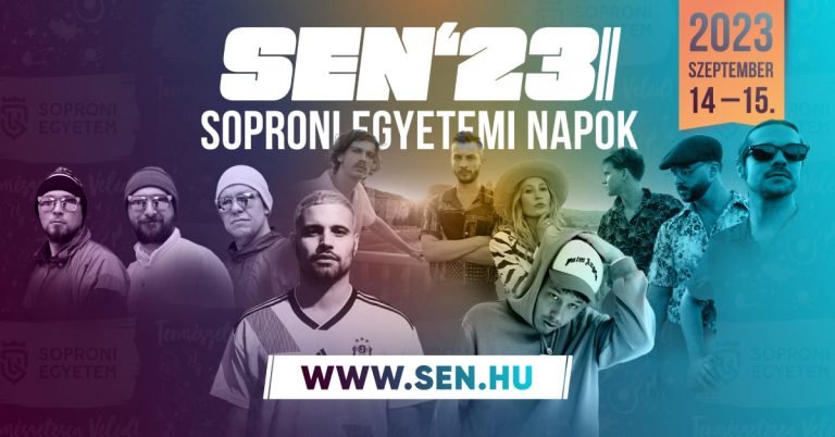 Két újabb húzónévvel vált teljessé a 2023-as Soproni Egyetemi napok fő programja