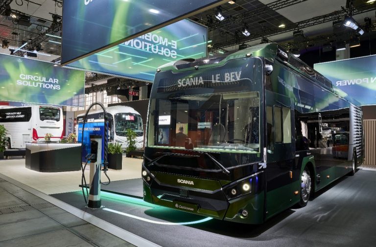 A Scania bemutatja új akkumulátoros elektromos busz platformját