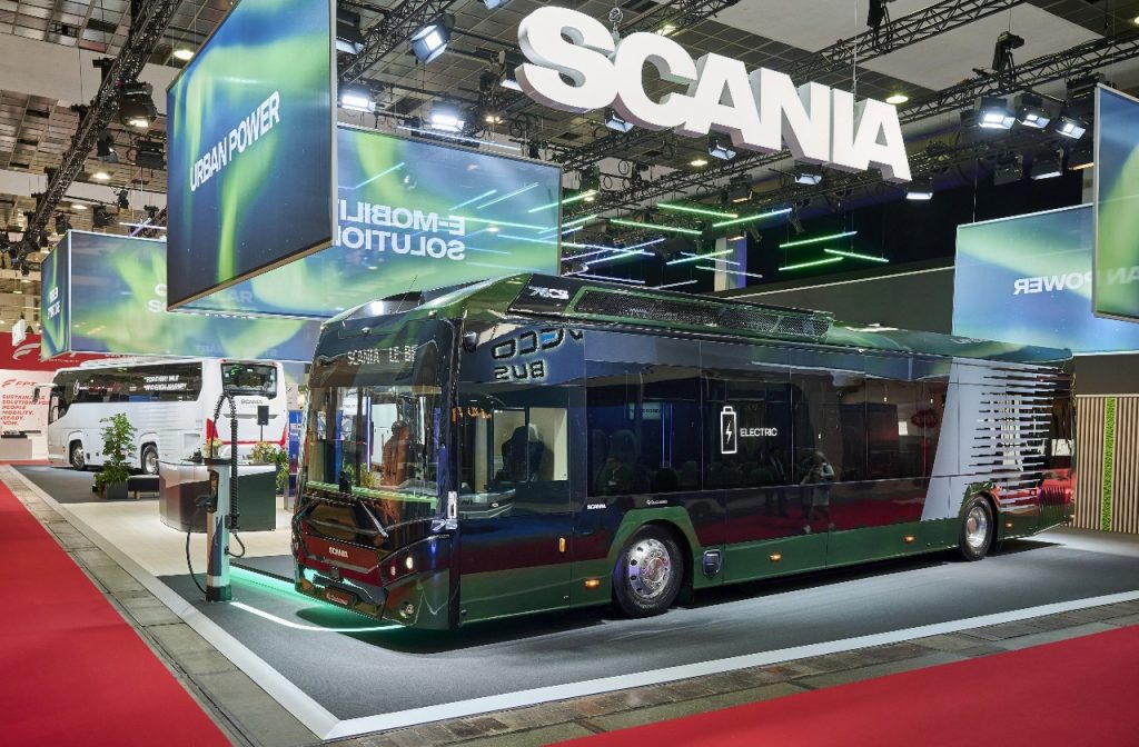 A Scania bemutatja új akkumulátoros elektromos busz platformját