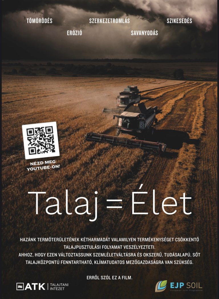 A Talaj=Élet című film díjat nyert a 39. Agrofilm Nemzetközi Filmfesztiválon