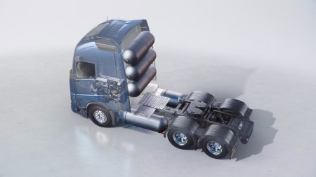 A Volvo Trucks már fejleszti a hidrogénüzemű kamionját