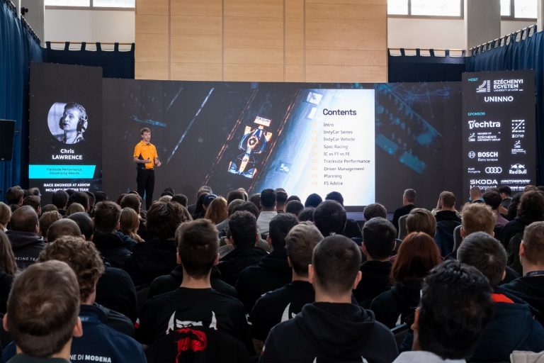 Formula Student Symposium: tizedszer adtak elő a motorsport elismert mérnökei a Széchenyi István Egyetemen