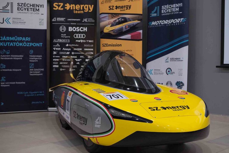 SZEnergy Team: három világrekord után sem áll le a fejlesztésekkel a Széchenyi-egyetem csapata