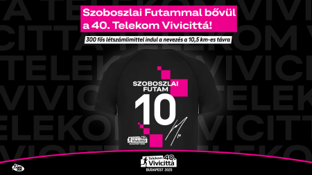 Szoboszlai Futammal bővül az idei Telekom Vivicittá