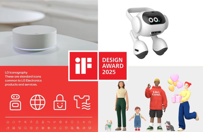 Több tucat díjat zsebelt be az LG az iF Design Awardon