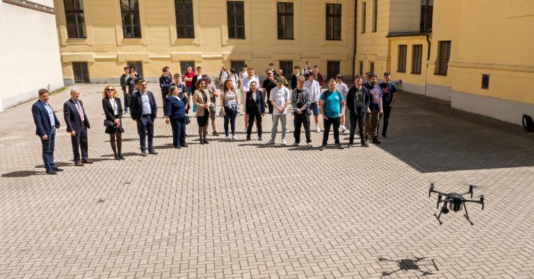 Drónia Roadshow érkezett a Soproni Egyetemre