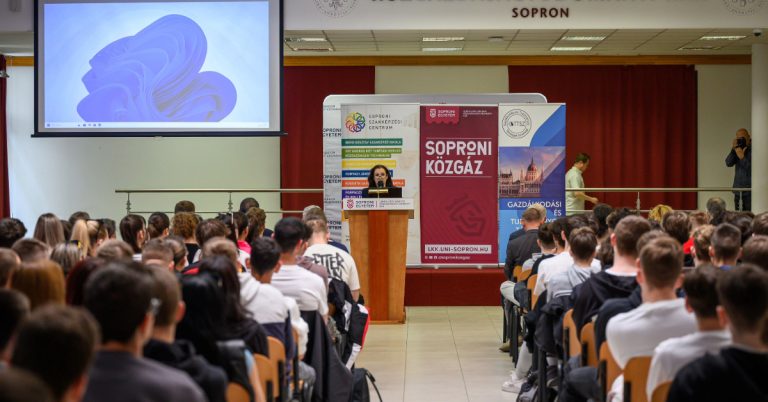 Drónia Roadshow érkezett a Soproni Egyetemre