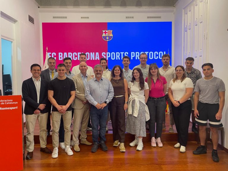 Tanulmányúton vettek részt a Széchenyi István Egyetem sportdiplomáciai képzésének hallgatói Barcelonában