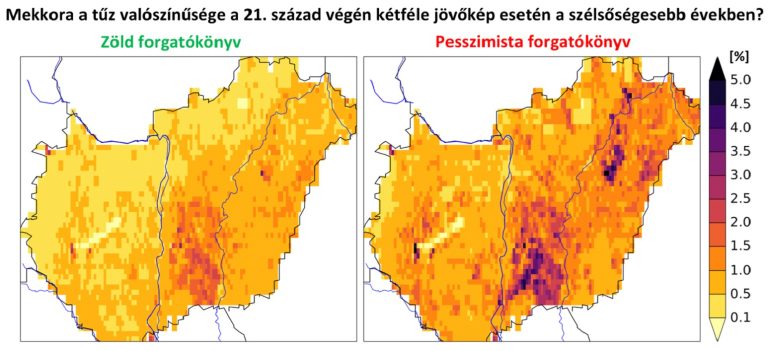 Hiába az óvatosság, ha nem csökken a kibocsátás: a klímaváltozás tüzesebbé teszi Magyarországot