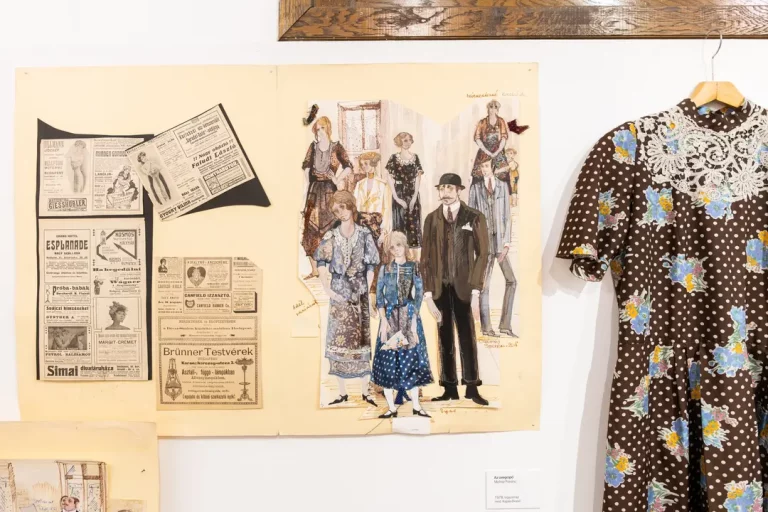 Kiállítás Jánoskúti Márta vígszínházi munkáiból a Víg Szalonban