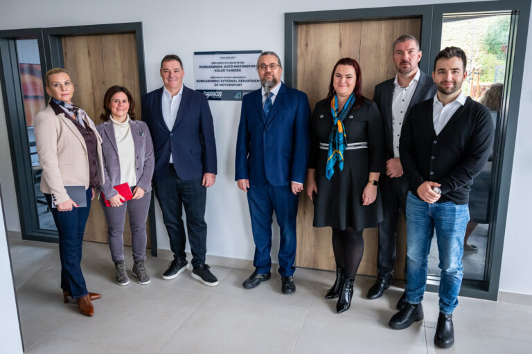 Elkezdte működését a Széchenyi István Egyetem Hungaroring Autó-Motorsport Külső Tanszéke