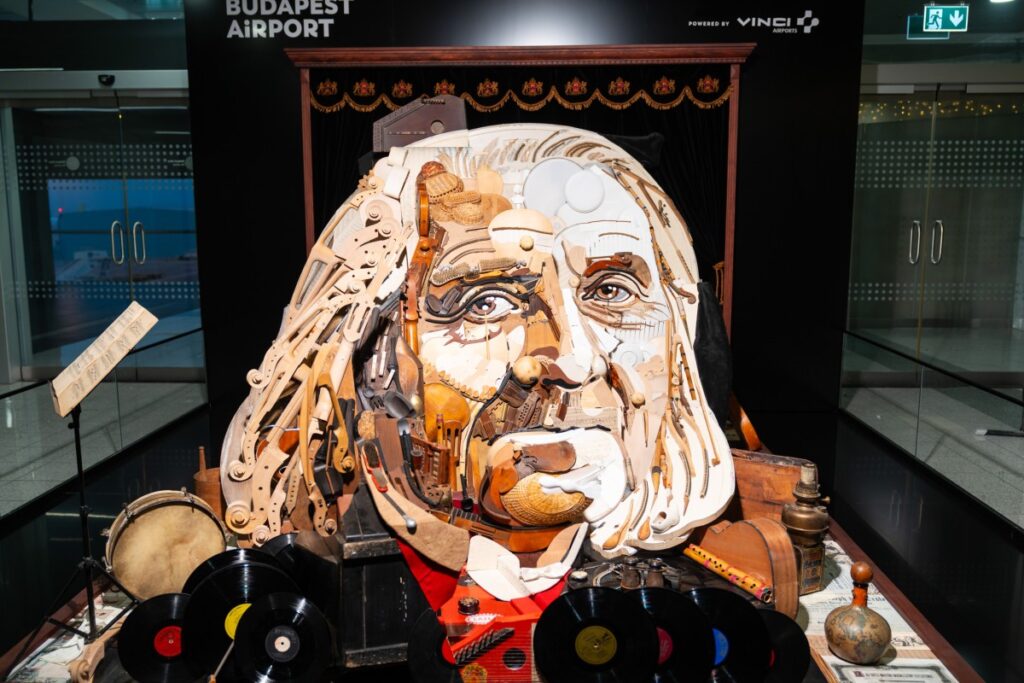 Különleges Liszt Ferenc installációval zárta 75. évét a Budapest Airport