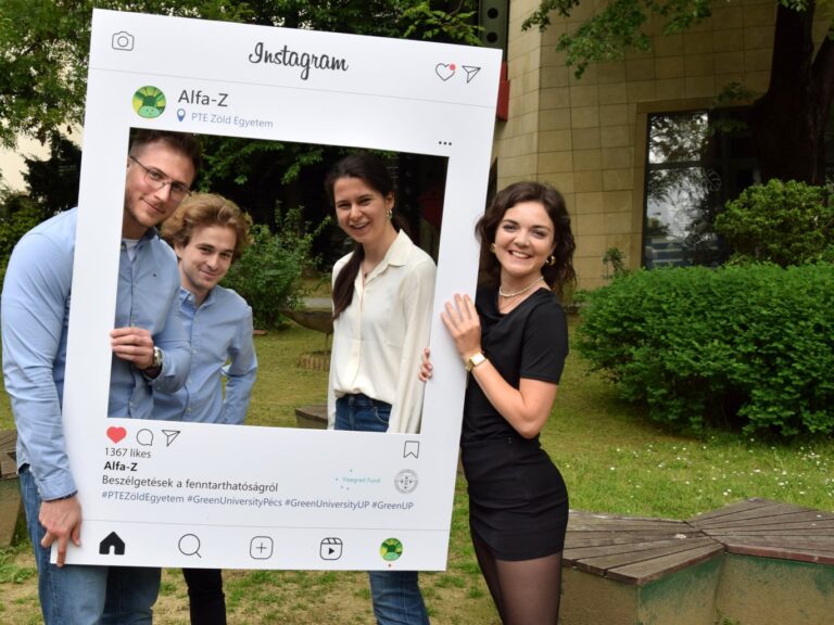 Továbbra is a PTE Magyarország legzöldebb egyeteme