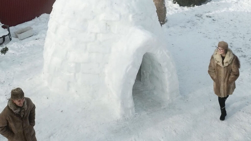 Hóembert akart, iglút épített hallgatónk - óriási népszerűségre tett szert