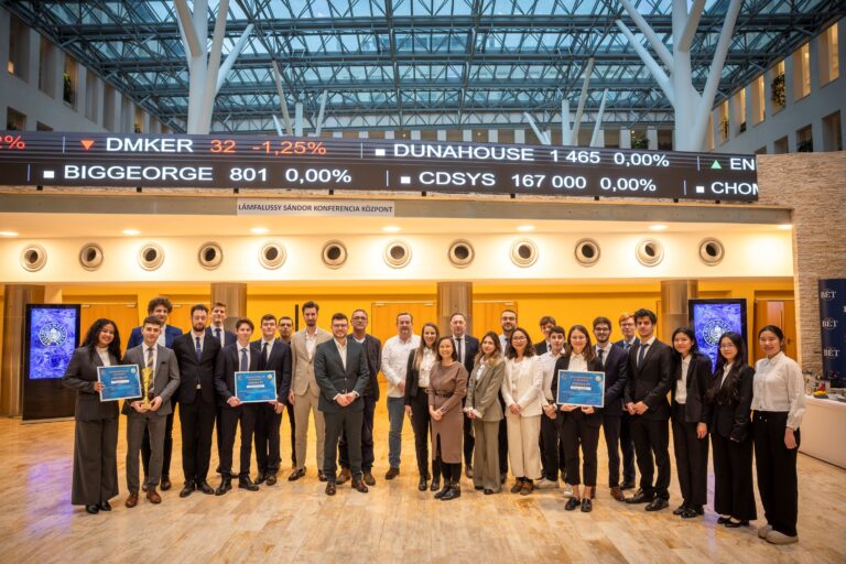 A Kochmeister-díjjal jutalmazta a BÉT a CFA Research Challange legjobbjait