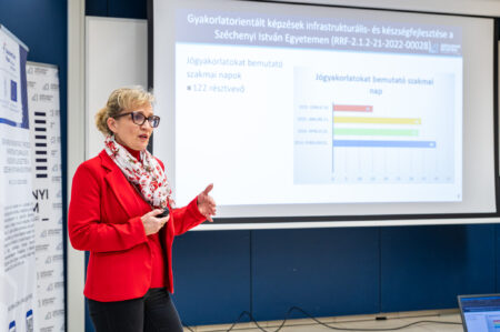 Az oktatási módszerek megújulását is támogatja a Széchenyi István Egyetem fejlesztési programja