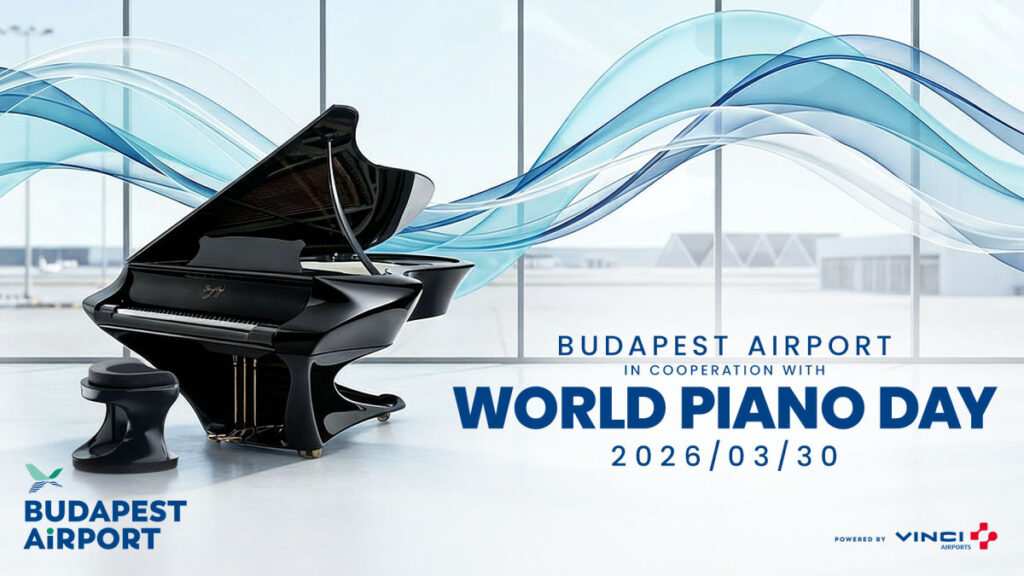 Különleges nap a repülőtéren – zongoraszó tölti be a terminált március 30-án