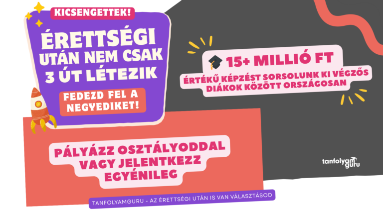 Most dől el, merre indulsz – több mint 15 millió forintos pályázati lehetőség végzős diákoknak