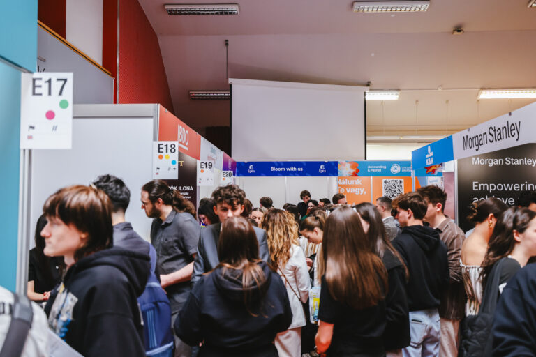 Új karriertámogató szolgáltatását mutatta be a BGE az idei állásbörzéjén