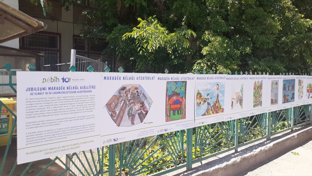 Jubileumi vándorló utcatárlatot indít a Nébih Maradék nélkül programja