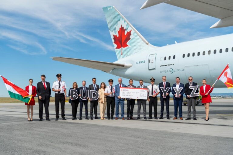 Visszatért az Air Canada Budapest-Toronto járata