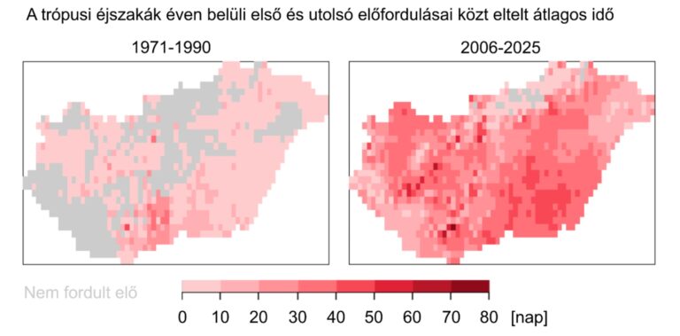 Az újabb hőhullámban nemcsak a nappali rekordokra kell figyelni