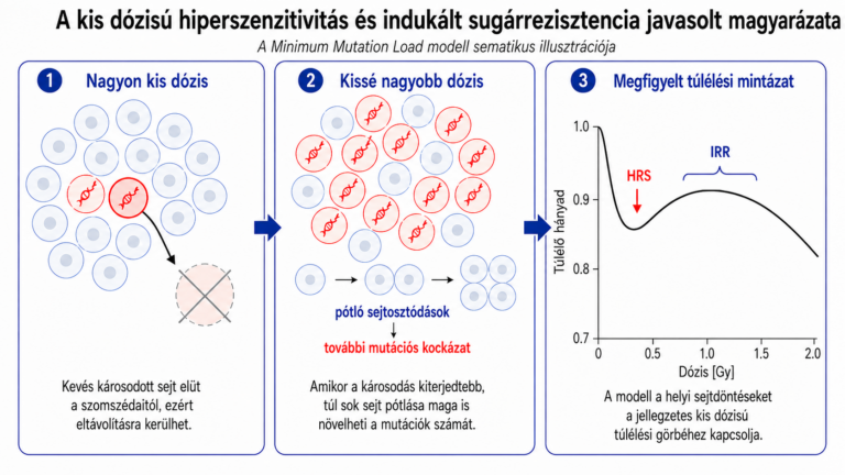 A sejtek sugárterhelés után a szomszédos sejtekhez viszonyíthatják saját állapotukat