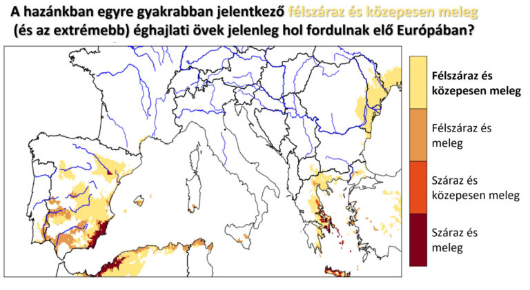 Magyarország úgy válik szárazabb éghajlatúvá, hogy közben alig csökken az éves csapadékösszeg