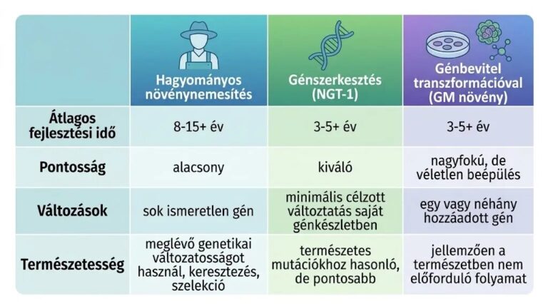 Génszerkesztés a mezőgazdaságban: miben különbözik a GMO-tól, és hogyan alakíthatja át a növénynemesítést?